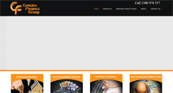 Desktop Screenshot of concisefinance.com.au